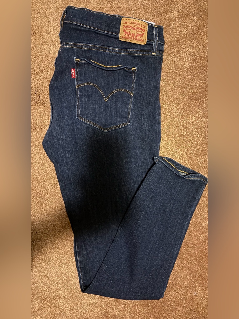 Levi's Women's 312 Shaping Skinny Dark Indigo Jeans